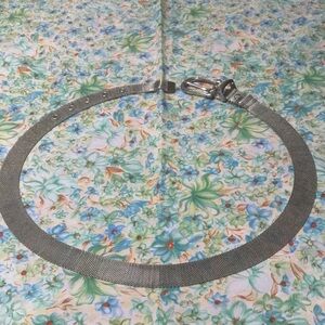 Really nice Silver tone Mesh Belt